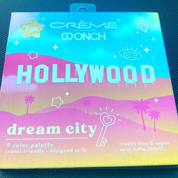 Creme Other - CRÈME HOLLYWOOD DREAM CITY EYESHADOW PALETTE. BEAUTIFUL COLORS WITH FUN NAMES